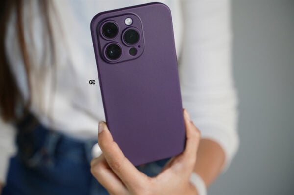 Deep Purple Ultra Thin Slim Case for iPhone 14 Pro Max - Image 16