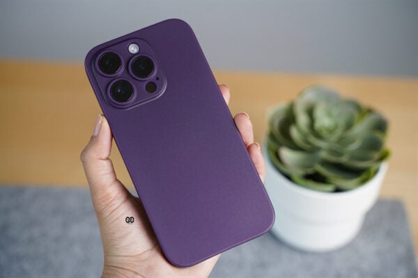 Deep Purple Ultra Thin Slim Case for iPhone 14 Pro Max - Image 22