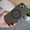 Gradient Black Magsafe Ultra Thin Case for iPhone 14