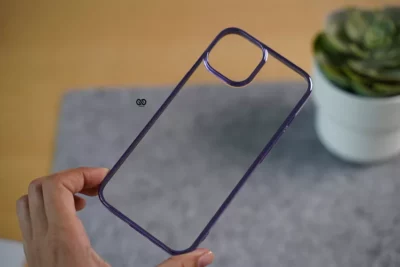 Hard Case with Colored Border