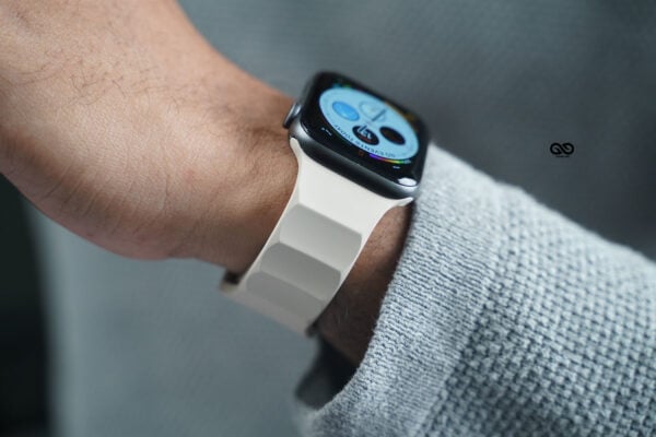 Beige FKM Casual Sports Band For Apple Watch 44MM 45MM 46MM Series 4 5 6 7 8 9 10 SE SE 2 Gen - Image 6