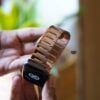 Rose Gold Glossy Matte Link Strap For Apple Watch 44MM 45MM 46MM Series 4 5 6 7 8 9 10 SE SE 2 Gen