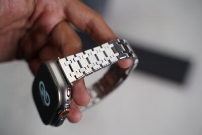 Stainless Steel Metal Chain Strap For Apple Watch 49 (Series Ultra/Ultra 2/Ultra 3)