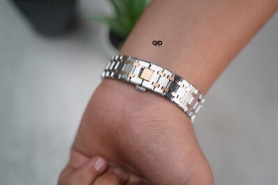 Stainless Steel Metal Chain Strap For Apple Watch 49 (Series Ultra/Ultra 2/Ultra 3)