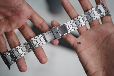 Stainless Steel Metal Chain Strap For Apple Watch 49 (Series Ultra/Ultra 2/Ultra 3)