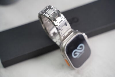 Stainless Steel Metal Chain Strap For Apple Watch 49 (Series Ultra/Ultra 2/Ultra 3)