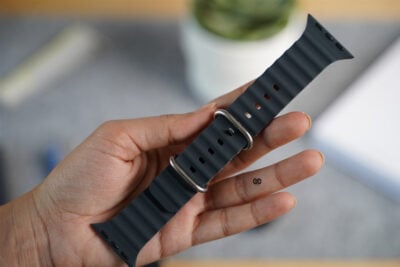 Silicone Ocean Band For Apple Watch 42MM 41MM 40MM Series 4 5 6 7 8 9 10 SE SE 2 Gen