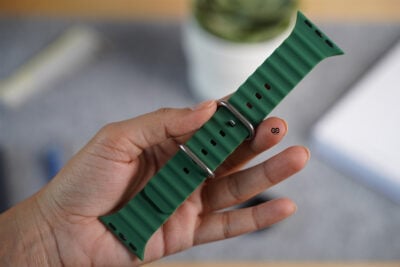 Silicone Ocean Band For Apple Watch 42MM 41MM 40MM Series 4 5 6 7 8 9 10 SE SE 2 Gen