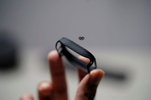 Black & Grey Real Aramid Carbon Fiber Bumper for Apple Watch 49/46/45/44/42/41/40 MM - Image 3