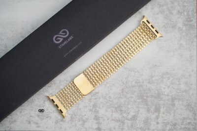 Magnetic closure stainless steel loop For Apple Watch 42MM 41MM 40MM Series 4 5 6 7 8 9 10 11 SE SE 2 Gen - Image 14