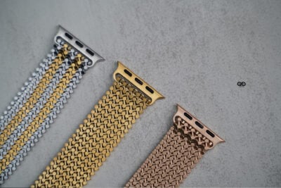 Magnetic closure stainless steel loop For Apple Watch 42MM 41MM 40MM Series 4 5 6 7 8 9 10 11 SE SE 2 Gen - Image 13
