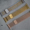 Magnetic closure stainless steel loop For Apple Watch 42MM 41MM 40MM Series 4 5 6 7 8 9 10 11 SE SE 2 Gen