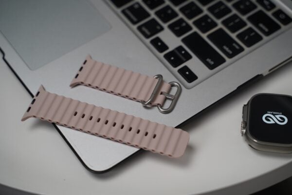 Silicone Ocean Band For Apple Watch 49 MM Series Ultra/Ultra 2 - Image 17