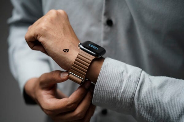 Saddle Brown Magnetic Leather Loop For Apple Watch 44MM 45MM 46MM Series 4 5 6 7 8 9 10 SE SE 2 Gen - Image 4