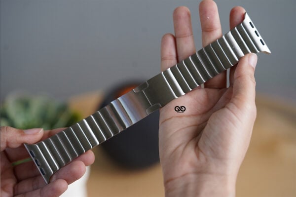 Link Strap Silver Metal Belt for Apple Watch 44MM 45MM 46MM Series 4 5 6 7 8 9 10 SE SE 2 Gen - Image 17