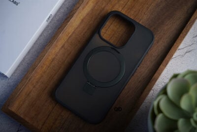 Smoky Black Alpha Magnetic Ring Case For iPhone 15/15Plus/15Pro/15Pro Max