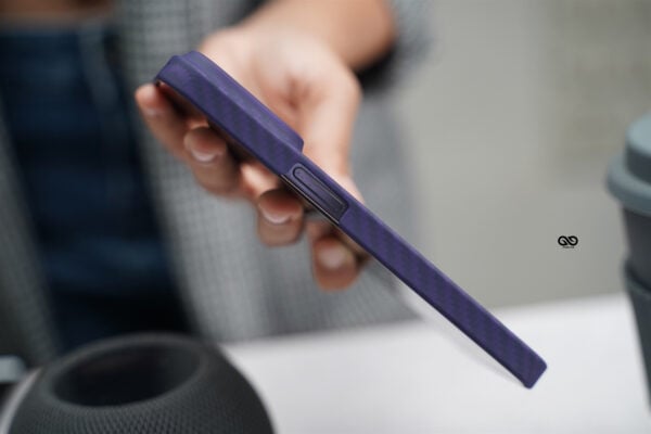 Magsafe Deep Purple Real Aramid Carbon Fiber Case For iPhone 14 Pro and 14 Pro Max - Image 6