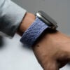 English Lavender Braided Solo Loop For Apple Watch 49 MM Series Ultra/Ultra 2