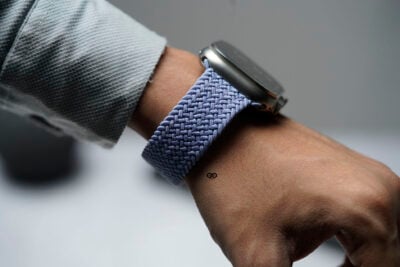 English Lavender Braided Solo Loop For Apple Watch 49 MM Series Ultra/Ultra 2