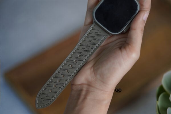 Faux leather strap (casual/office look) For iWatch 49 mm for Series Ultra - Image 29