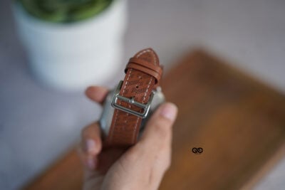 Faux leather strap (casual/office look) For iWatch 49 mm for Series Ultra