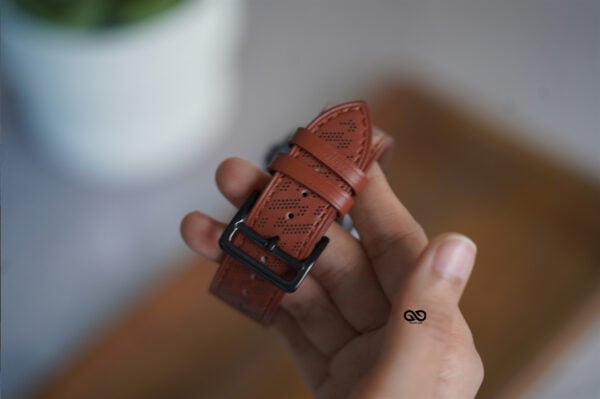Faux leather strap (casual/office look) For iWatch 49 mm for Series Ultra - Image 12
