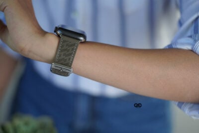 Faux leather strap (casual/office look) For iWatch 49 mm for Series Ultra
