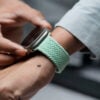 Pistachio Braided Solo Loop For Apple Watch 49 (Series Ultra/Ultra 2/Ultra 3)