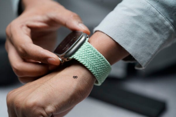 Pistachio Braided Solo Loop For Apple Watch 49 (Series Ultra/Ultra 2/Ultra 3)