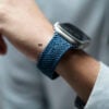 Abyss Blue Braided Solo Loop For Apple Watch 49 MM Series Ultra/Ultra 2