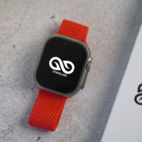 Pure Red Braided Solo Loop For Apple Watch 49 MM Series Ultra/Ultra 2