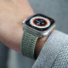 Inverness Green Braided Solo Loop For Apple Watch 49 MM Series Ultra/Ultra 2