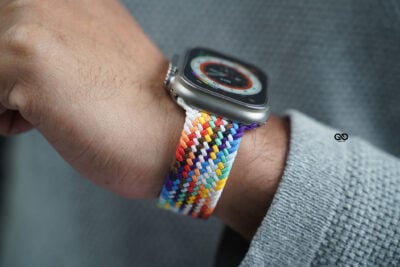 Rainbow Braided Solo Loop For Apple Watch 49 (Series Ultra/Ultra 2/Ultra 3) 10 Rainbow Braided Solo Loop For Apple Watch 49 (Series Ultra/Ultra 2/Ultra 3)