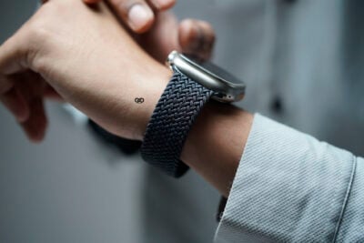 Deep Purple Braided Solo Loop For Apple Watch 49 MM Series Ultra/Ultra 2