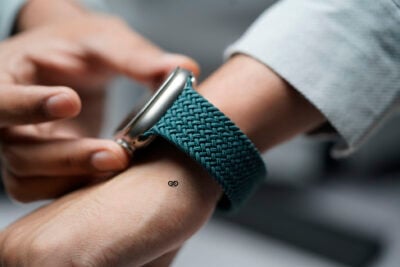 Midnight Green Braided Solo Loop For Apple Watch 49 MM Series Ultra/Ultra 2