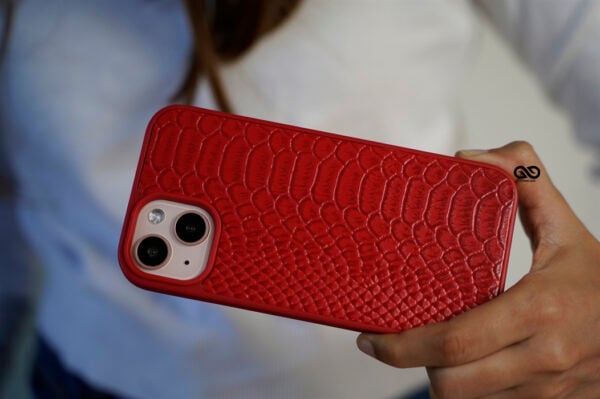 Designer Croc Textured Faux Leather Case - Image 46