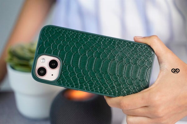 Designer Croc Textured Faux Leather Case - Image 139