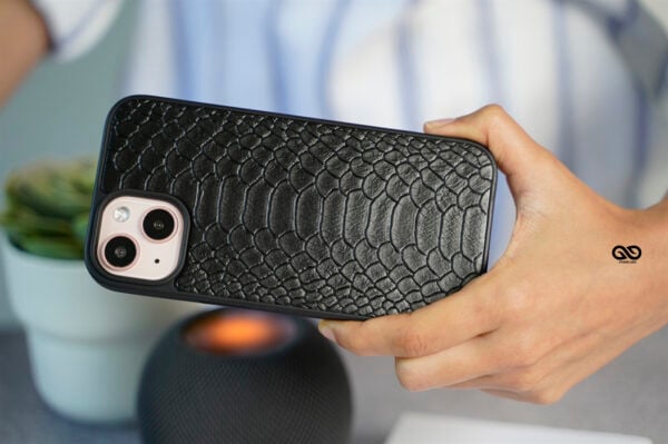 Designer Croc Textured Faux Leather Case - Image 146
