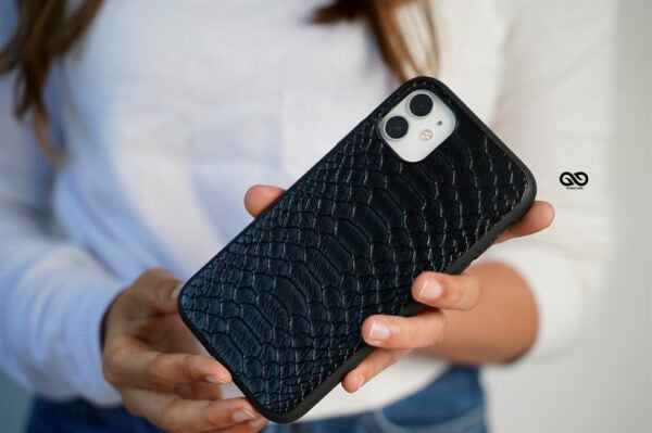 Designer Croc Textured Faux Leather Case - Image 152