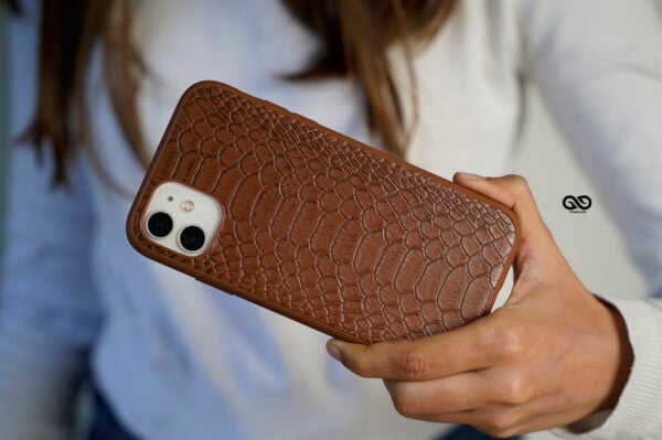 Designer Croc Textured Faux Leather Case - Image 49