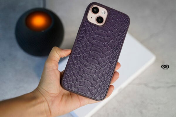 Designer Croc Textured Faux Leather Case - Image 166