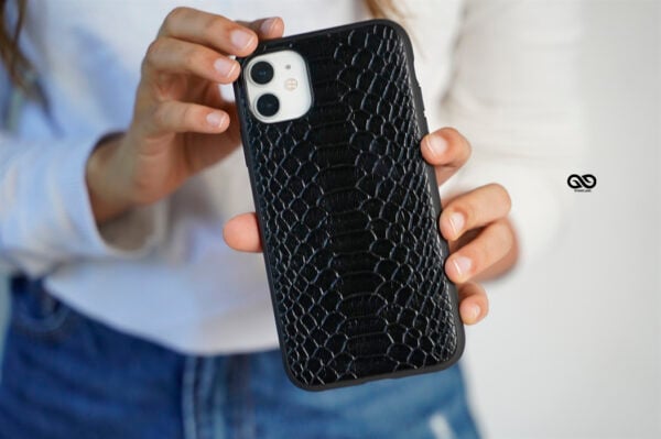 Designer Croc Textured Faux Leather Case - Image 169