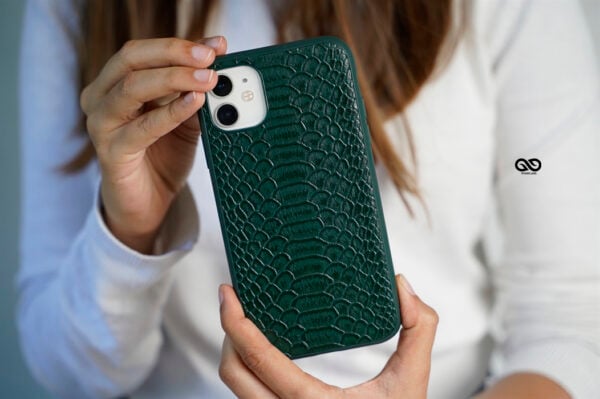 Designer Croc Textured Faux Leather Case - Image 175