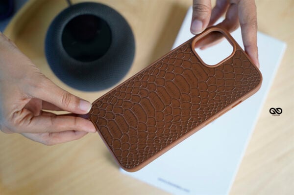 Designer Croc Textured Faux Leather Case - Image 67