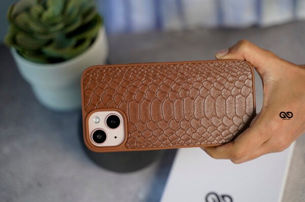 Designer Croc Textured Faux Leather Case - Image 78
