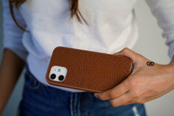 Designer Croc Textured Faux Leather Case - Image 83