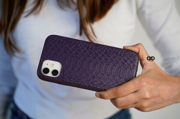 Designer Croc Textured Faux Leather Case - Image 41