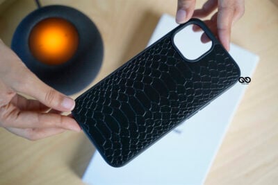 Designer Croc Textured Faux Leather Case