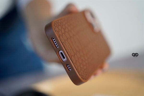 Designer Croc Textured Faux Leather Case - Image 106