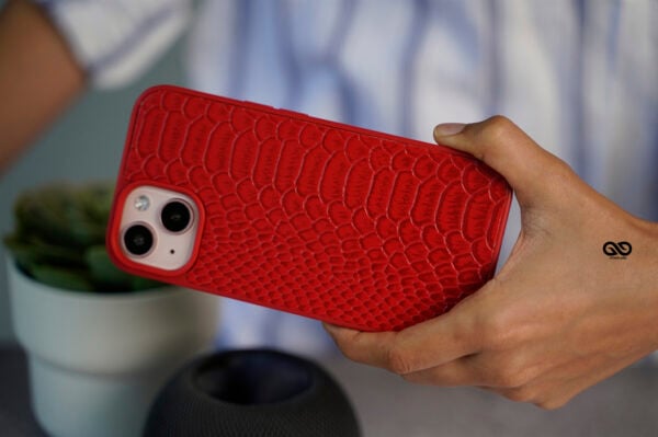 Designer Croc Textured Faux Leather Case - Image 121